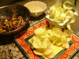 Spiralized Zucchini